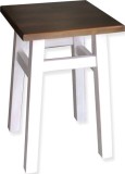 Taboret drewniany prosty
