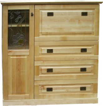 Komoda-Barek drewniany KDB-2b