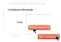 zatwierdzenie zamówienia